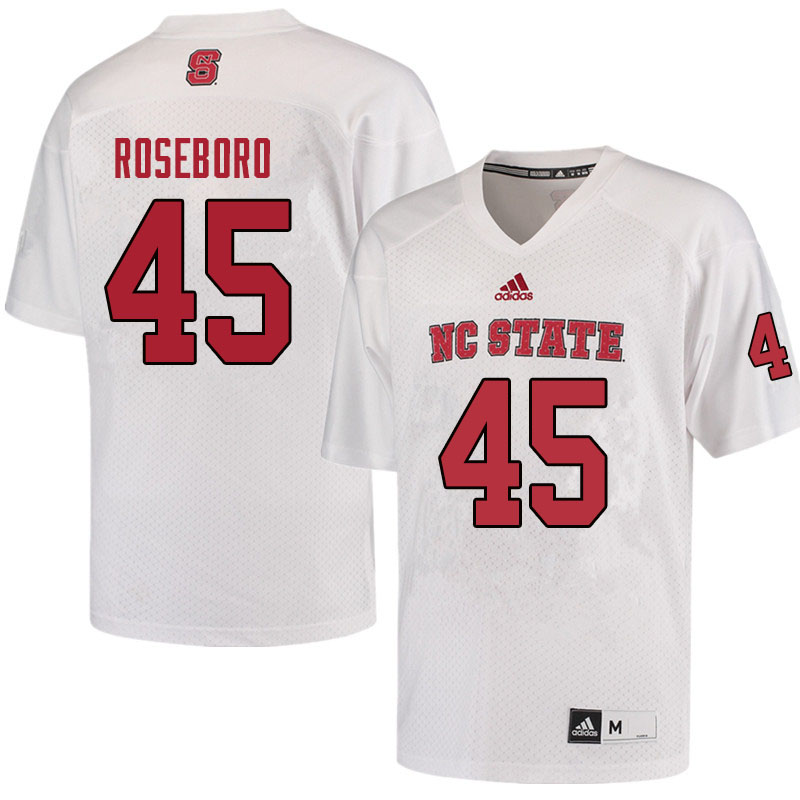 Men #45 Darian Roseboro NC State Wolfpack College Football Jerseys Sale-Red - Click Image to Close